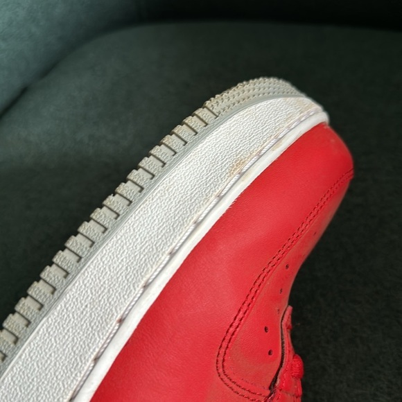 Nike Air Force 1 Low University Red Light Smoke Gray Men’s Size 13 - Picture 12 of 12